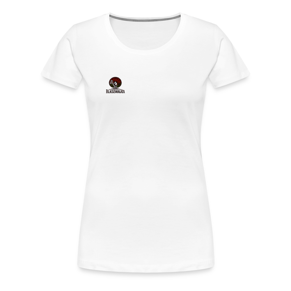 T-shirt premium - gris - white