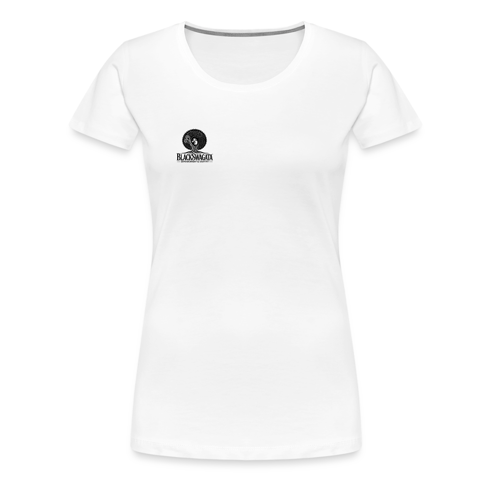 T-shirt premium - noir et blanc - white